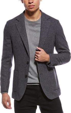 Reiss Wool-Blend Puppytooth Blazer