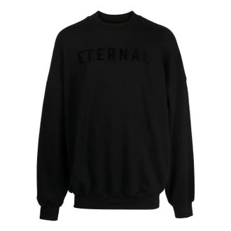 Fear of God FW22 ETERNAL Fleece Crewneck Black FGE50-003AFLC_BLACK