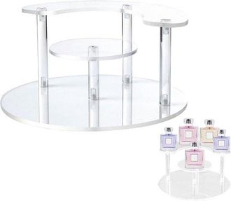 OEM Organizzatore Per Profumi, Supporto Per Profumi In Acrilico, Espositore, Porta Profumi Adatto Anche Per Esporre Cupcake, Dessert, Smalti Per Unghie, S