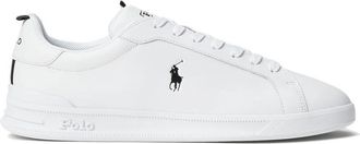 Polo Ralph Lauren Heritage Court II leren sneakers - Heren - Sneakers - Wit - 41 EU - Leer - Schoenen