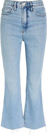 Good American Good Standard Indigo Kick-flare Jeans W33 / UK16 / L - 15 + (W33 / UK16 / L)