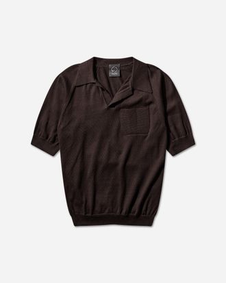 Silas Men s Polo Shirt Brown