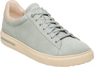 Birkenstock Womens Bend Low Suede Sneakers In Pure Sage