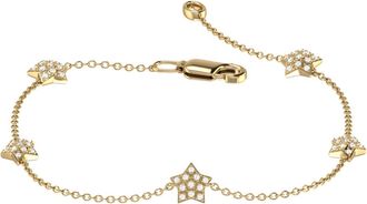 LuvMyJewelry Starkissed Sterling Silver Diamond Bracelet