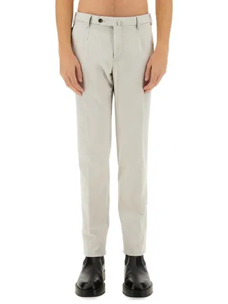 Pantaloni Torino Cotton Trousers - Ivory