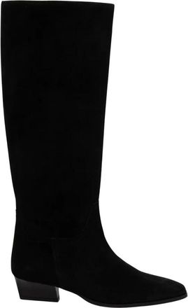 GANT Schoenen, Dames, Zwart, 40 EU, Leer, Bassotte Hoge Laarzen