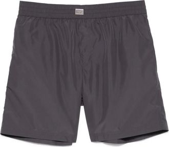 Dolce & Gabbana Costume da bagno con placca logo - Blu