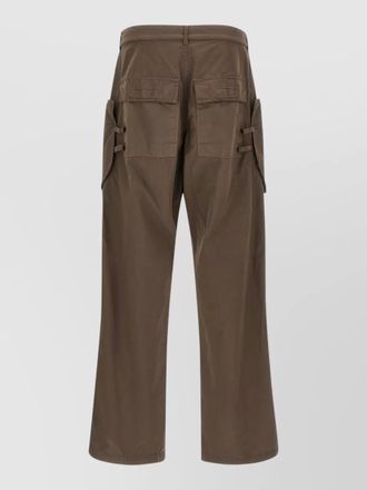 Rick Owens cotton cargo trousers