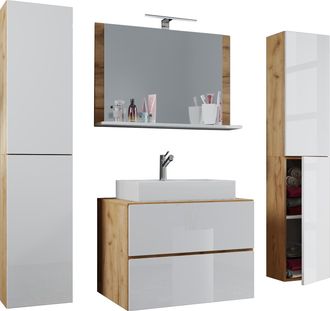 ebuy24 Lavabo De 5 Piezas Lendas Xl 150x126x51 - Vcm