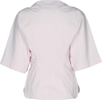 Jacquemus Womens La Chemise Moisson Shirt Pink Principal Cotton