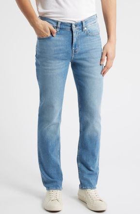 7 For All Mankind Slimmy Stretch Cotton Jeans in Airspace at Nordstrom, Size 29