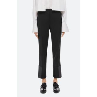 Helmut Lang Tux Slim Suit Pants in Black at Nordstrom Rack, Size 2