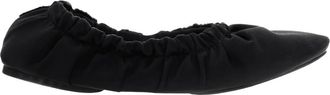 Jimmy Choo London Bardo Satin Ballerina Flats, Brand Size 35.5 ( US Size 5.5 )