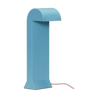 H&uuml;bsch Hubsch Soothe L&aacute;mpara De Mesa Turquesa Dise&ntilde;o Duradero