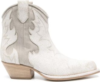 Vic Matié Stivaletti Rider 50mm - Bianco