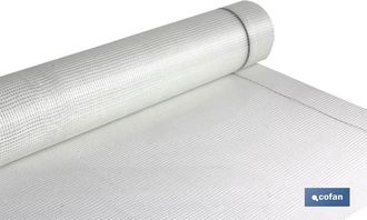 cofan Rollo 1x50 M Malla F.de Vidrio 5x5mm Revocos Yeso, La Malla De Fibra De Vidrio En Rollo Favorece El Agarre Del Mortero Y El Yeso. Este Producto Cuenta