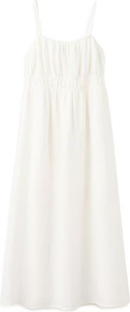 Mango Cotton Maxi Dress in White at Nordstrom, Size 2