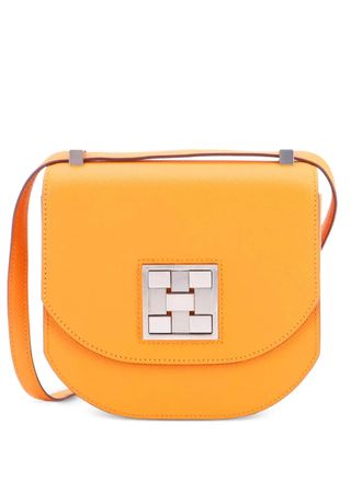 Herm&egrave;s Mosaique au 24 Bag Epsom 17 crossbody bag - women - Calf Leather - One Size - Orange