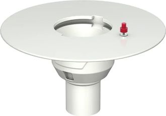 Aco Aco Bodenablauf Passavant Dn70 90 Grad/2,0l/s/klebefl./ohne Ws/epoxiert, 5170.60.20