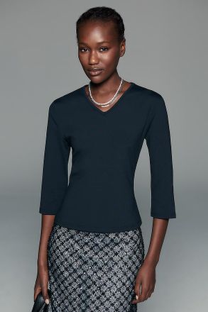 Anthropologie Lioness Bloom 90s V-Neck Long Sleeve Top
