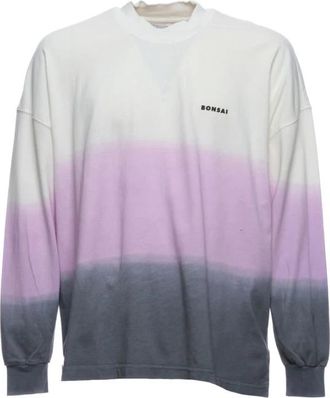 BONSAI Tie-dye Oversize T-shirt - Heren - Longsleeves - Veelkleurig - M - Katoen - Tops
