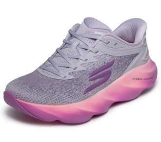 Skechers Performance Womens Aero Burst Slip Ins Sneaker, Lavender/Pink, 3 UK