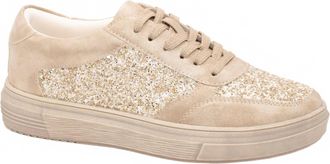 Corkys Footwear Womens Rad Sneaker In Gold Metallic