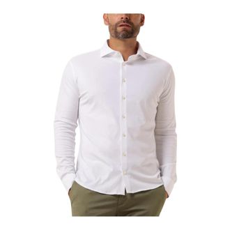 DeSoto Klassiek Wit Overhemd voor Mannen - Heren - Casual Overhemden - Wit - 5XL - Overhemden