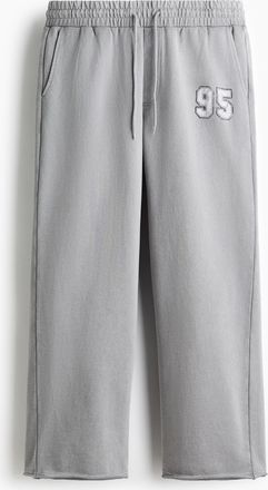 H&M Sweatpants in Relaxed Fit - Mattgrau/95