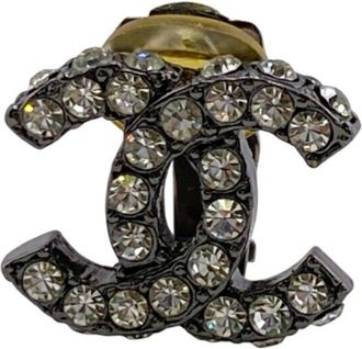 Chanel Metal Clip Earrings (Pre-Owned)