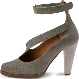 Chlo&eacute; Pumps in pelle 100mm - Grigio