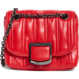 Longchamp Brio Extra Small Leather Shoulder Bag in Red at Nordstrom Rack
