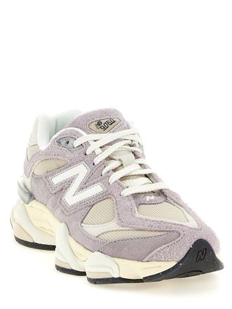 New Balance Suede & Mesh Sneakers - Purple