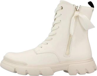 Geox Botas Junette con cordones - Shoes - Mujer - Blanco - 38 EU