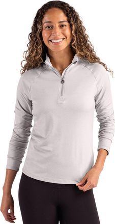 Cutter & Buck Coastline Epic Comfort Recycled Womens Quarter Zip