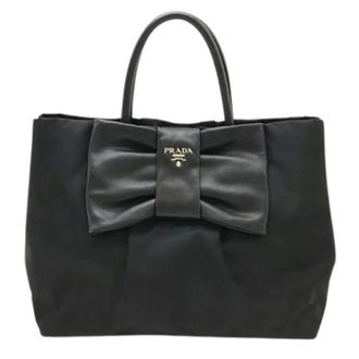 Prada Pre-owned Tote Bags, female, Black, Size: ONE SIZE Pre-owned Tote Bag