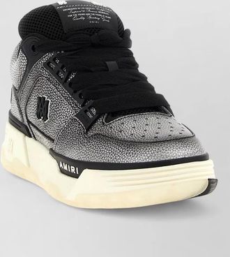 Amiri ma 1 sneakers textured finish rubber sole