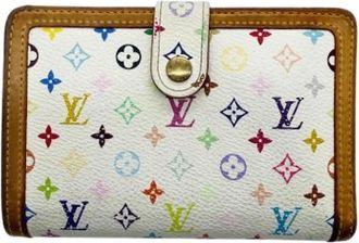 Louis Vuitton Pre-owned Bi-fold Portemonnee - Dames - Vintage Accessoires - Wit - ONE Size - Vintage