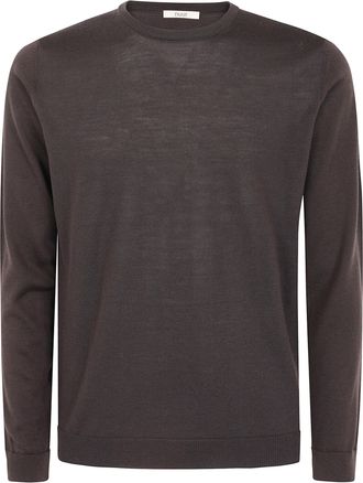 Nuur Sweater Long Sleeves 263Myb01001 08 Dark Brown