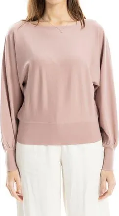 Max Studio Dolman Sleeve Sweater in Mauve at Nordstrom Rack, Size X-Large