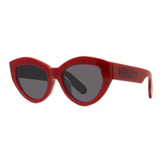 Kenzo Accessoires, unisex, Rood, ONE Size, Zonnebril