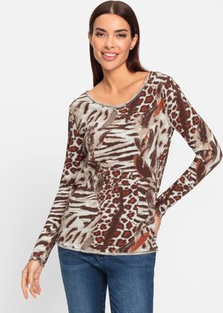 Heine Rundhalsshirt »Druck-Shirt« 1 Stk. tlg