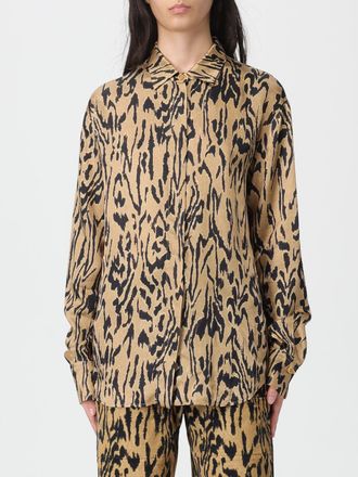 Forte_Forte Camicia Forte Forte in viscosa con stampa animalier