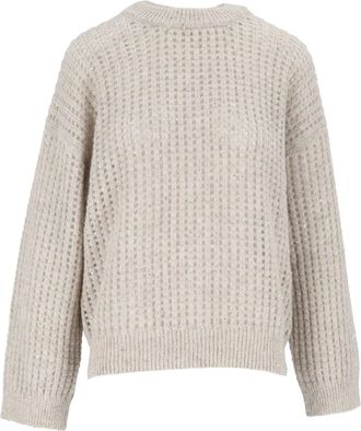 PESERICO Textured Chunky Cable-Knit Sweater