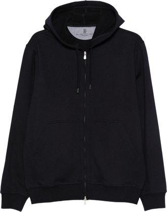 Brunello Cucinelli Cotton Zipped Hoodie