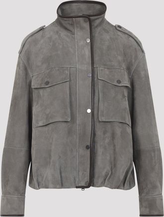 Brunello Cucinelli Brunello Cucinelli Suede Jacket