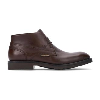 Mephisto Stijlvolle Veterschoen voor Heren - Heren - Veterlaarzen - Bruin - 46 EU - Leer - Schoenen