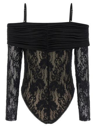 Zimmermann Twisted Romance Bodysuit - Black