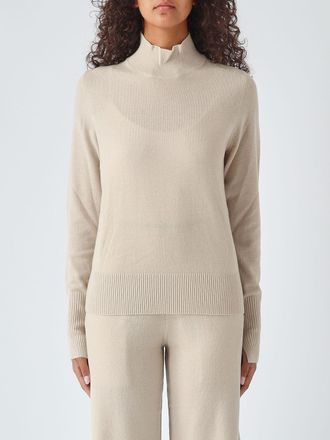 Pinko Slim Fit Wool and Cashmere Turtleneck Sweater with Long Sleeves