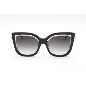 Escada Ladies Black Square Sunglasses SESA59F